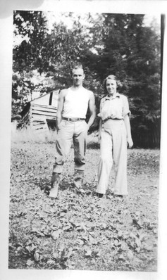 George and Kay Evans (ca. 1940s)