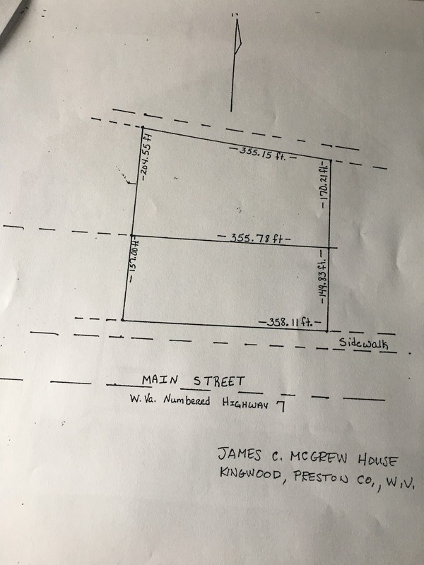 McGrew House blueprints