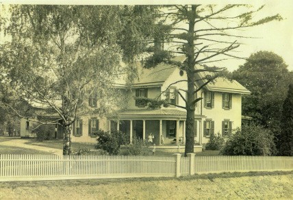 Historic photograph of the McGrew House (year unknown)