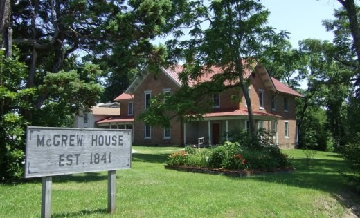 Current photograph of the McGrew House