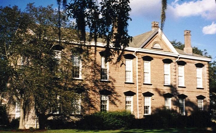 Burrough's Hall, which houses the William H. Ford Sr. Museum and Visitors Center on the first floor.