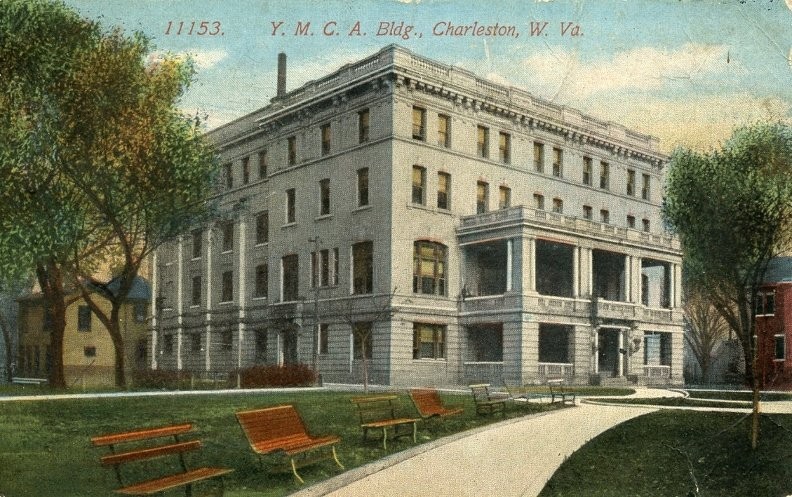 A closer look at the YMCA, which was demolished in 1981.