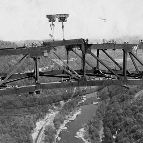 Bridge Construction ca. 1973.