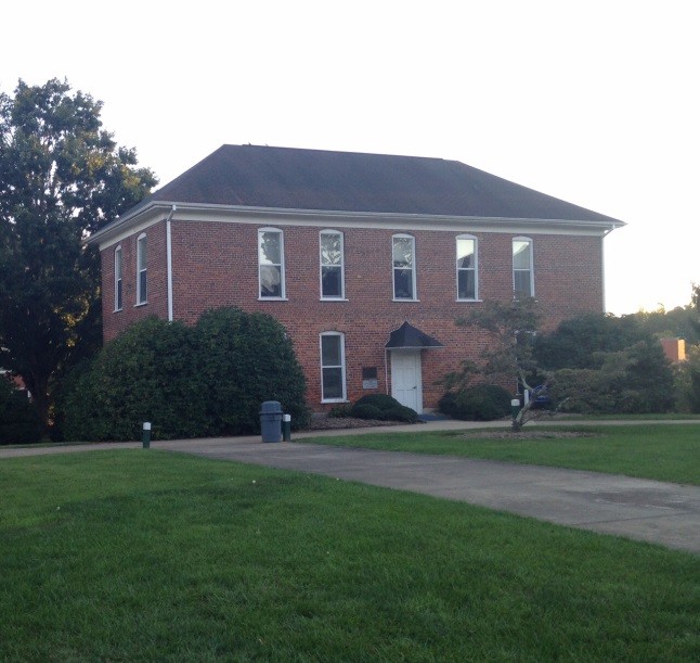 Present day Founder's Hall, the oldest building on campus.