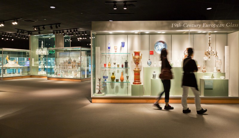 Interior view of the museum