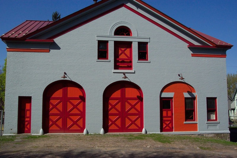 Theater Mack, formerly the carriage house.