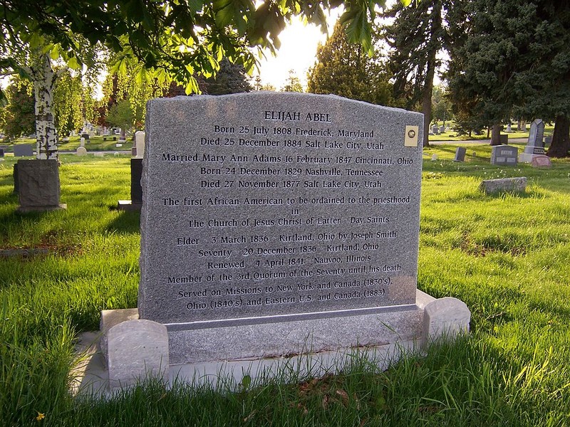 Front of monument