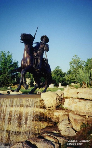 Buffalo soldiers monument at Fort Leavenworth, Kansas