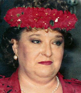 Georgina Corrigan, age 55, was passionate about flowers. She even sold Christmas ornaments with tropical flowers painted on them.