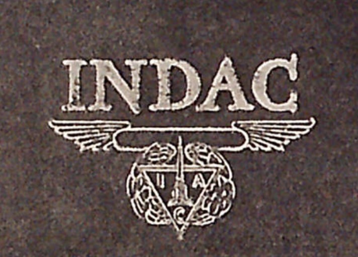 Indianapolis Athletic Club Logo on a 1924 Souvenir Book, from magazine ad (Indianapolis Chamber of Commerce May 1924)