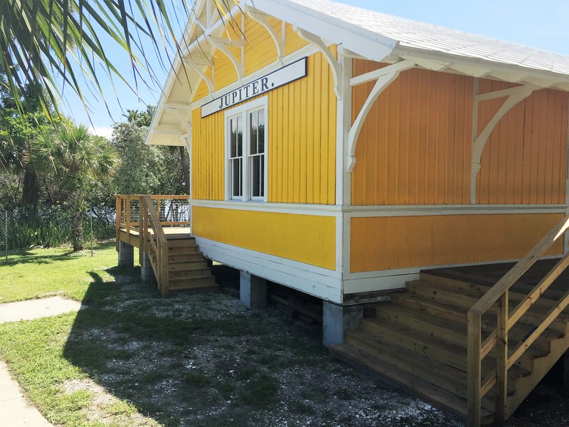 Jupiter's 1915 depot was one of many built by the FEC, and constructed the same as other depots from the same period. 

 The Town of Jupiter Archives has letters from 1926 to 1928 from the Florida East Coast Railway and the State Railroad Commission reg