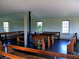 Inside look at the Church. 