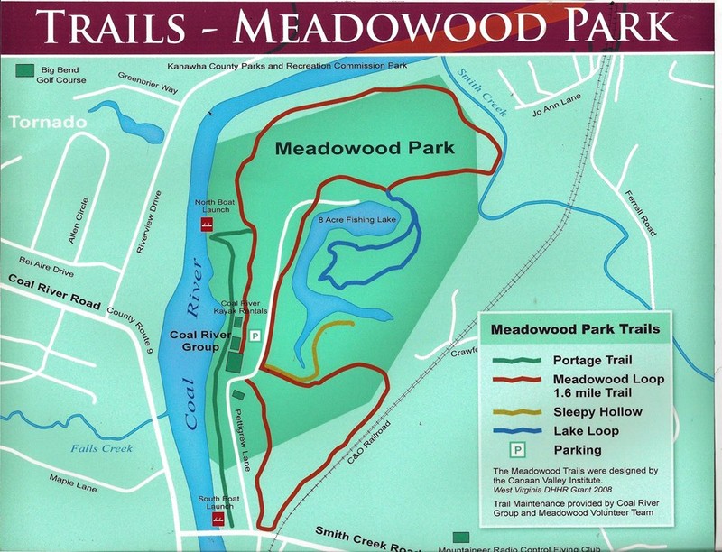 Meadowood Park's trails.