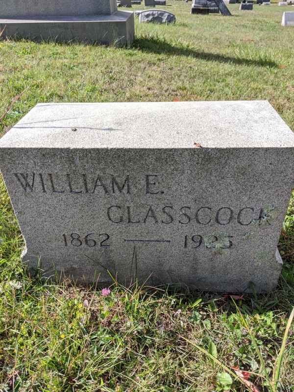 Glasscock's grave.