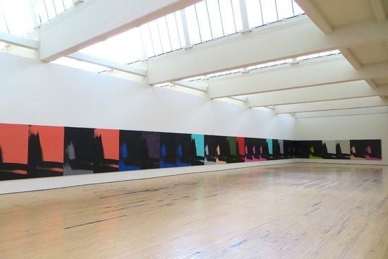 Warhol's "Shadows" installation