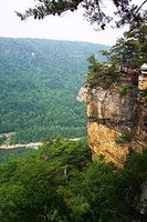 There are several hiking trails in the area, including one that will take you to the edge of Lovers' Leap