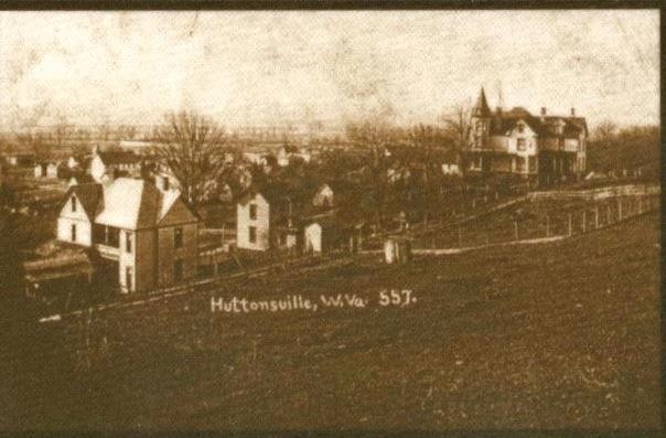Early 1900s- Hutton House located in the top right.

