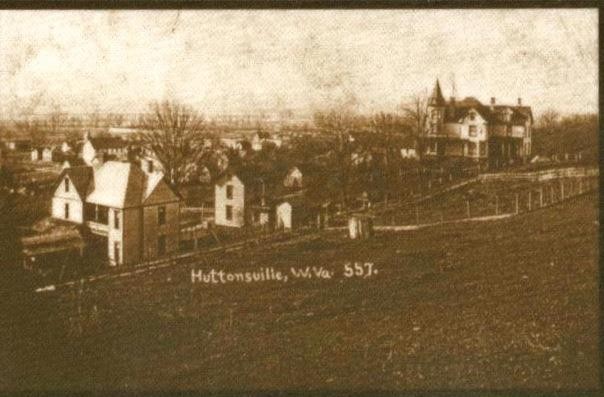 Early 1900s- Hutton House located in the top right.