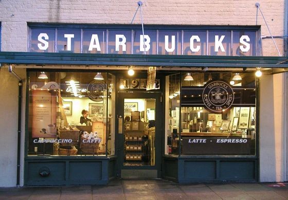 Original Starbucks Exterior