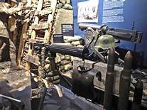 Exhibits on World War II are among the museum highlights. 