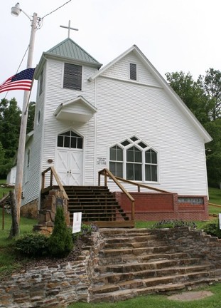 Present day Vardy Museum, which resides in the old Vardy Community Presbyterian Church.