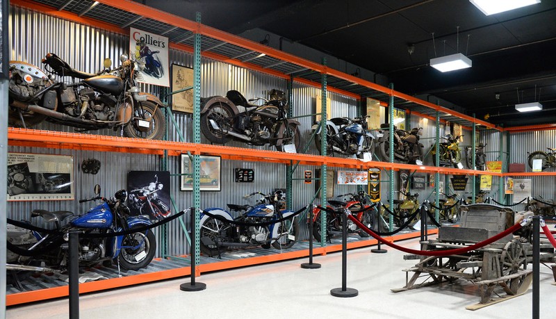 Some of the bikes on the display