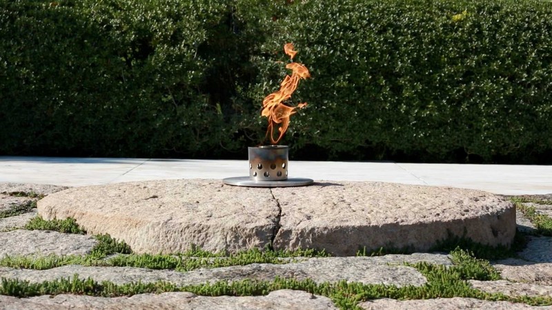 John F. Kennedy's Eternal Flame.