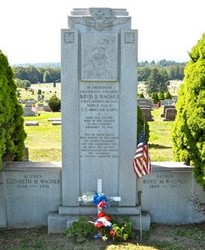 Boyd Wagner grave at Grandview Cemetery 