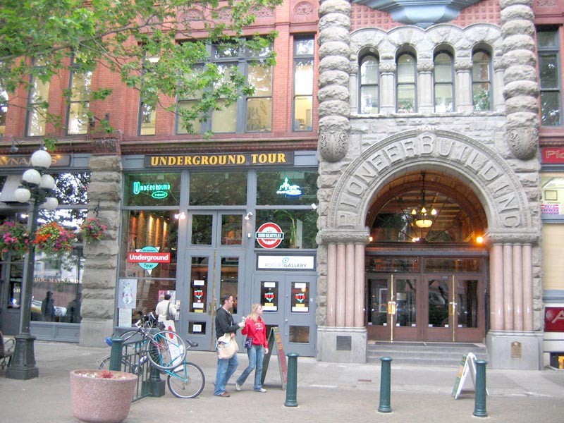 Underground Tour Building in Pioneer Square