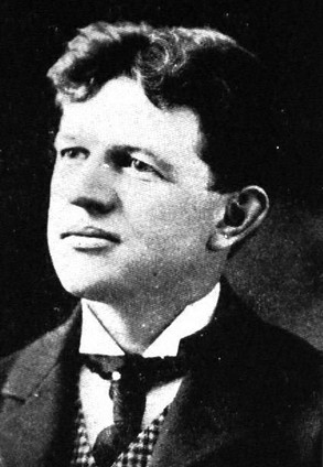 Architect Frank Lucius Packard (1866-1923) as a young man.