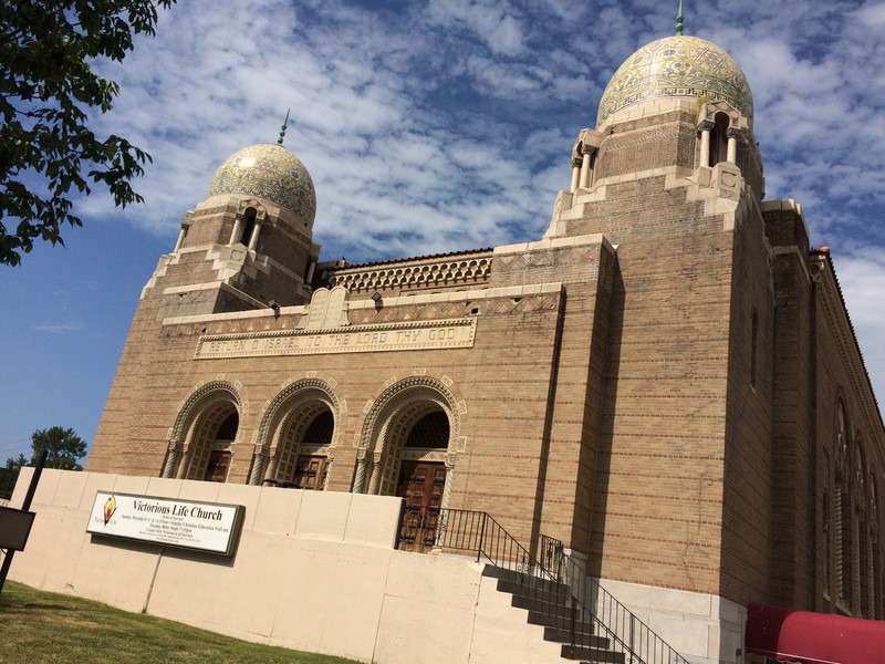 The former Beth Shalom Synagogue, home to Victorious Life Church since 1969.