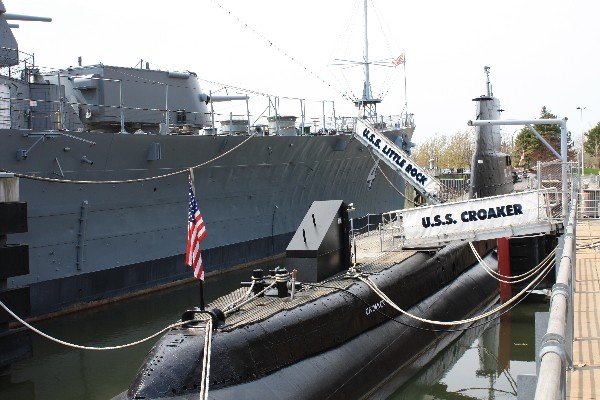 The USS Little Rock and USS Croaker