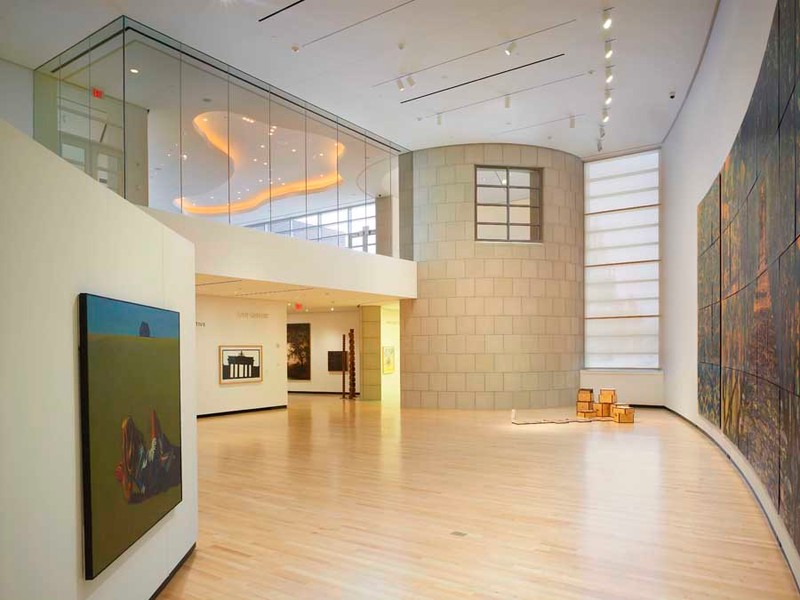 The museum features works primarily by artists from western New York.