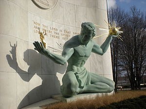 Spirit of Detroit Statue