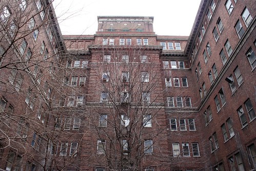 Through the Front Gates of Bellevue now lies a Homeless Shelter 