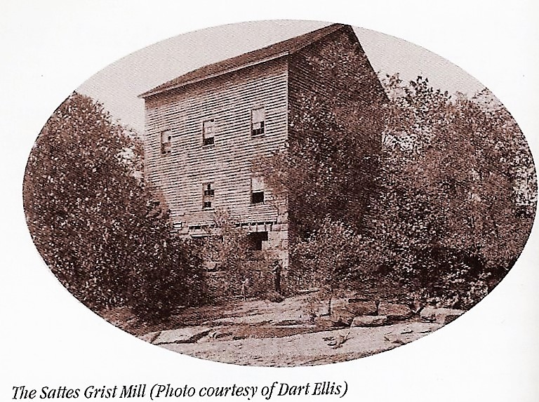 Photo of Sattes Mill from Coalsmouth pg. 78.