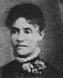 Alice Rowan in 1888. Descendant of LDS Mississippi pioneers that settled San Bernardino, CA and became the area's first Black college graduate. 