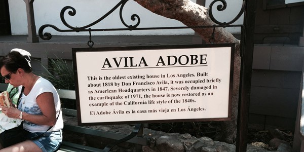 Avila Adobe is registered as California Historical Landmark #145. It is part of the Los Angeles Plaza historic district, listed on the National Register of Historic Places.