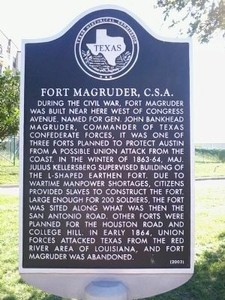 Fort Magruder marker