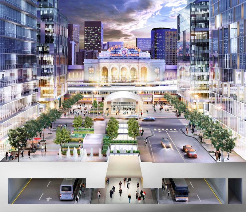 Remodeling is underway to turn Union Station into an entertainment district