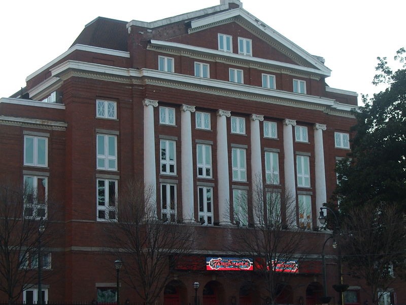 The Tabernacle was built in 1911 and is today used as a performance venue.