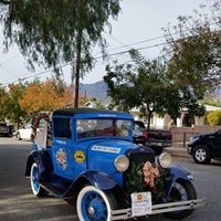 Model A Pickup built by Fillmore HS Shop Class and driven in the History Channel Great Race