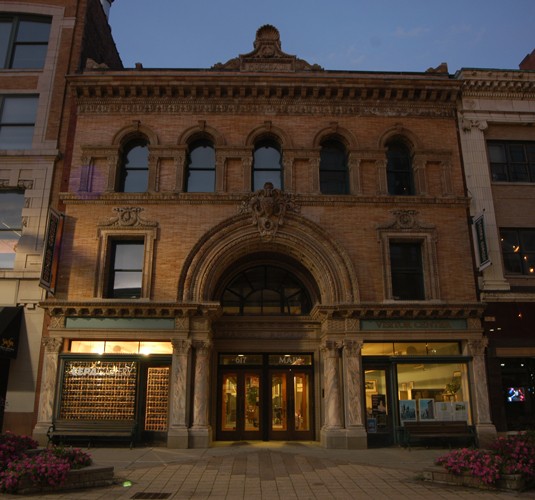 The entrance to the museum