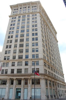 The Candler Building was erected in 1906 and remains one of the more striking buildings in the city.