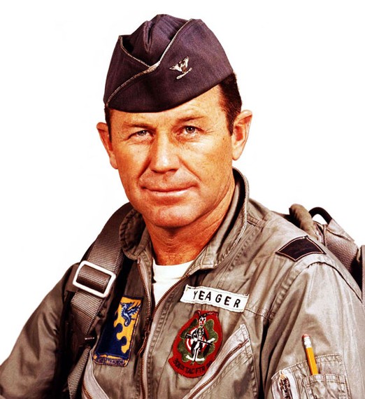 Brigadier General Charles "Chuck" Yeager
Though he is famous for his speed records General Yeager first served as a mechanic in the Army Air Corps.