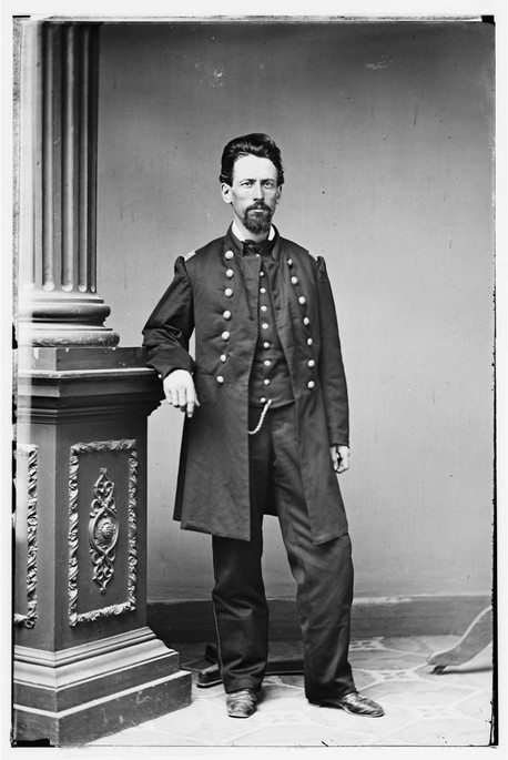 Colonel George Thom, U.S. Army Corps of Engineers, who ordered the construction of Fort Boreman. He was an aide to General Henry Halleck for much of the war and oversaw hundreds of engineering projects.