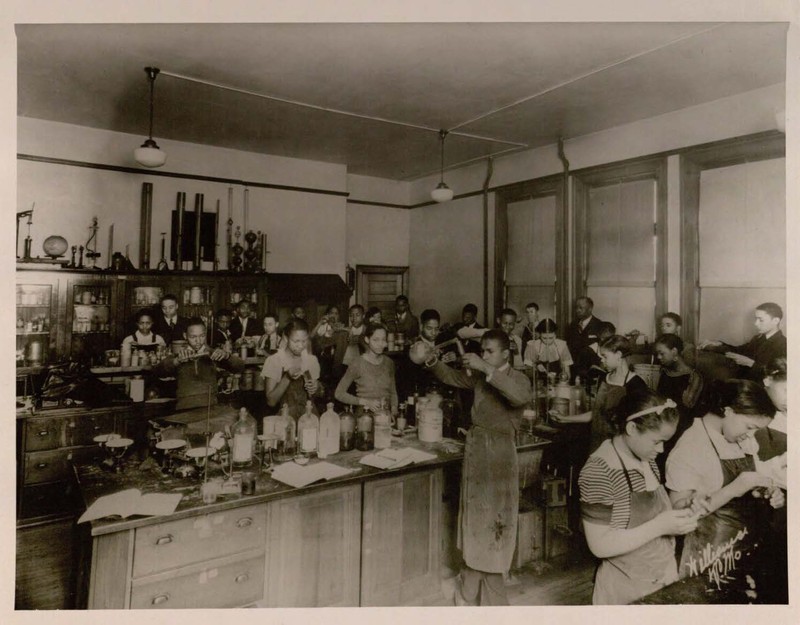 Chemistry Class, 1930s