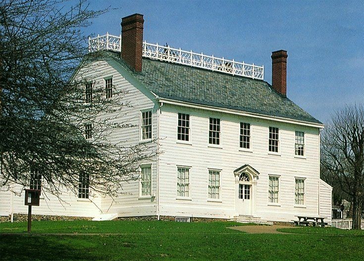 Front View of the Joseph Priestley House.