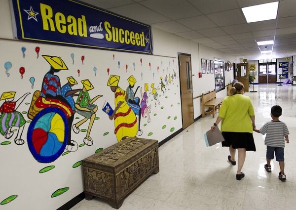 Blackshear Elementary School interior