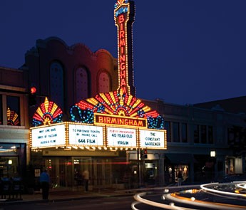 The theater was built in the 1920s and restored in the 1990s.